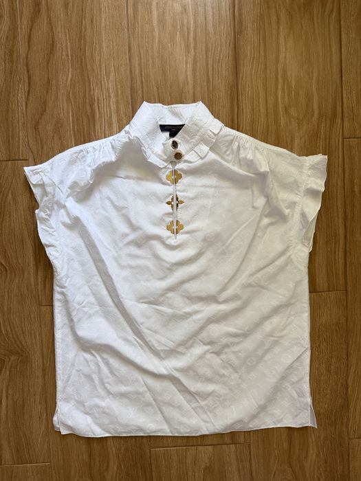 Оригинална риза / блуза Louis Vuitton Frill Blouse