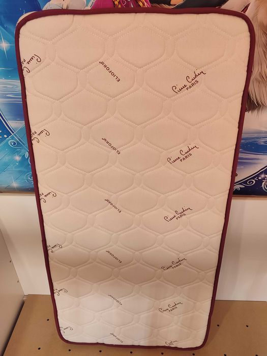 Бебешка кошара 120х60 на Мебели "Кирев" - бяла + матрак "Пиер Карден"