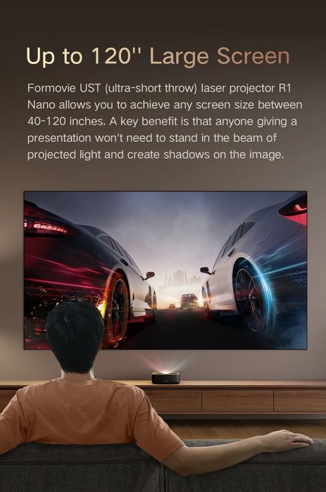 Dlp Fengmi R1Nano Ультра короткий проектор