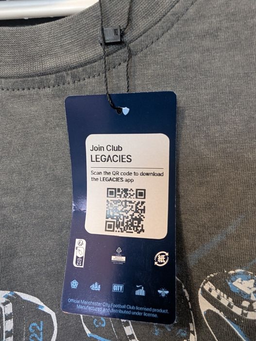 Tricou Manchester City - Ediție Specială "History Makers" - NOU cu Etichetă