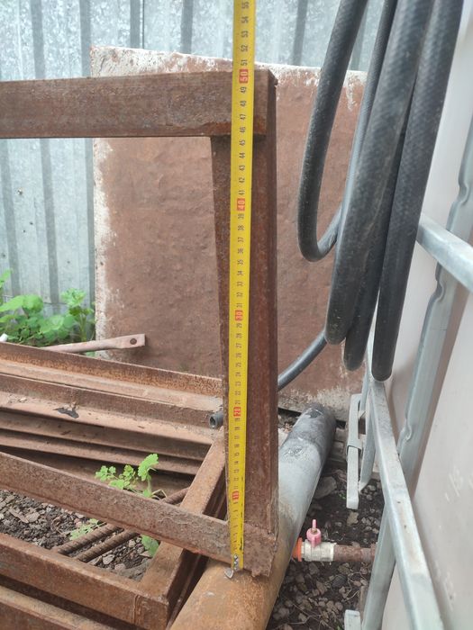 Фермы б/у металлические угольник 5