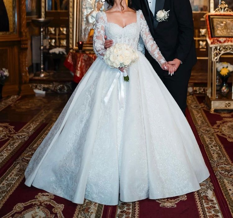 Rochie de mireasă tip prințesă