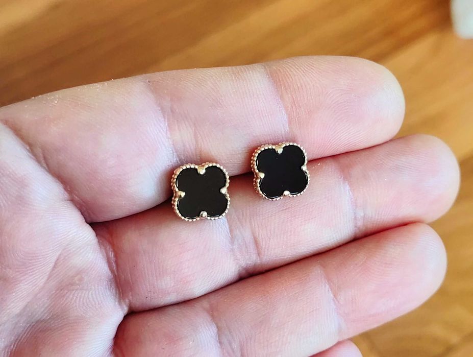 Златно колие със седефена детелина Van Cleef & Arpels VCA Alhambra