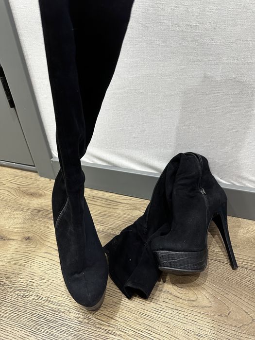 Сапоги на платформе