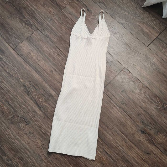 Рипсена рокля, еластична - 1XL, не носена