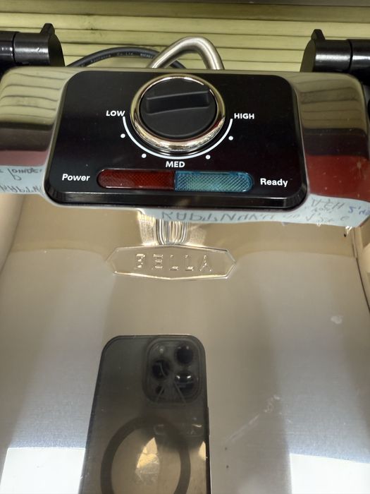 Уред за сандвичи и електрически грил Bella Panini Press,