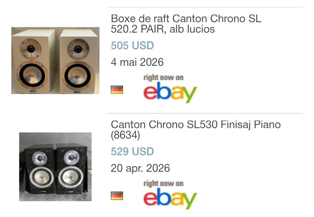 Boxe canton chrono 520  SL