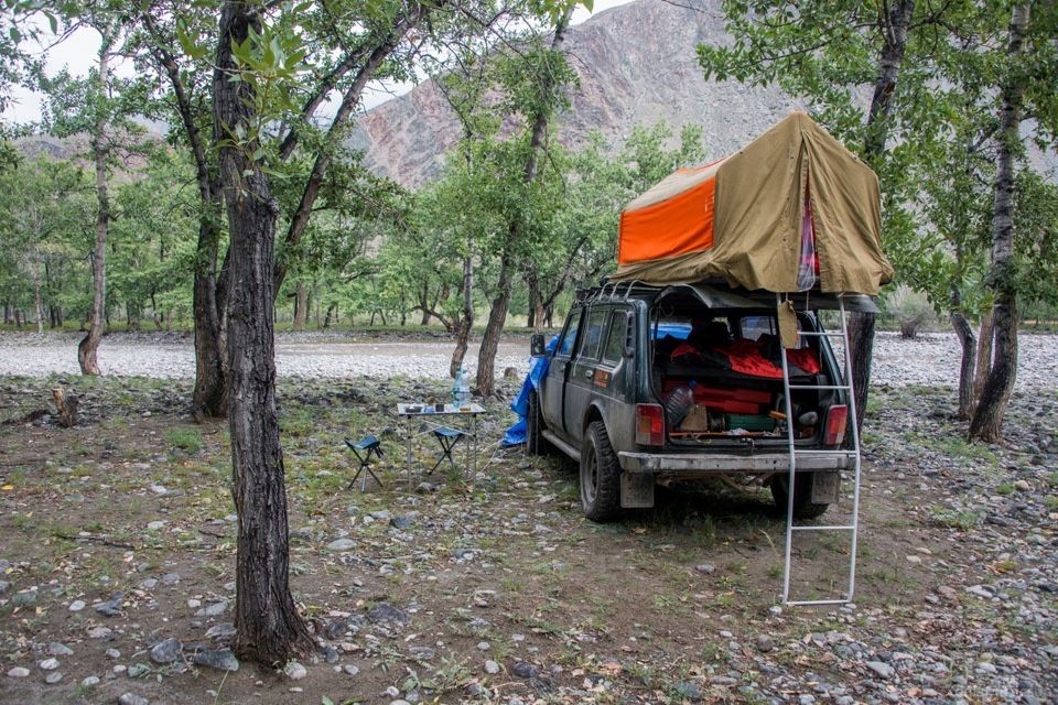 Авто палатка АП 1 на крышу авто