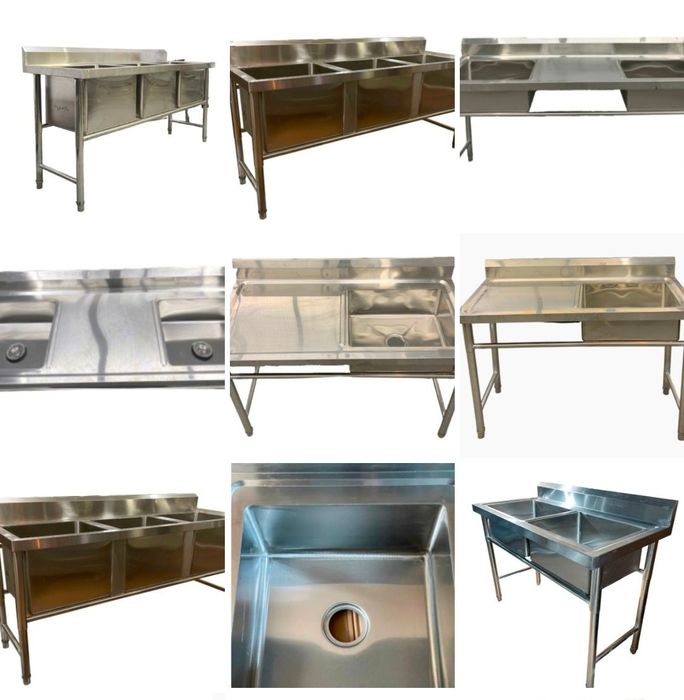 Мойка Нержавеющая Для Кухни Из Нержавейки Раковина Супница Мармит ЖМИИ