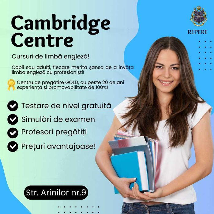 Cursuri de limba engleza-Cambridge