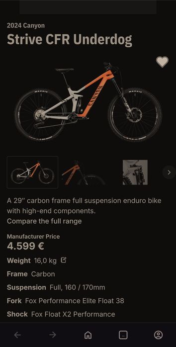 Vand Canyon Strive CFR Underdog 2024 Carbon