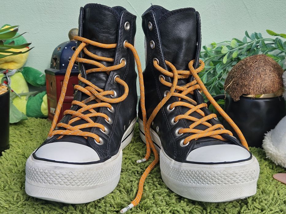 Converse Високи кожени кецове N40