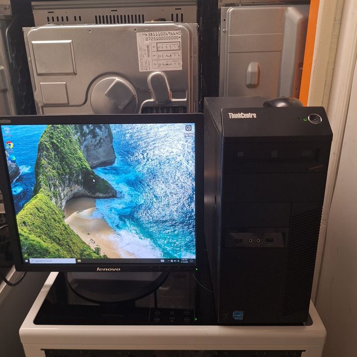 Компютър леново i7 - 120gb ssd - 500gb hard - 8ram