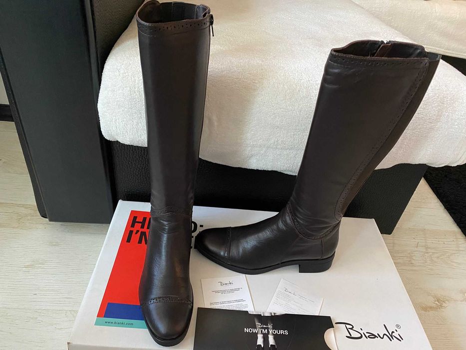 ЧИСТО НОВИ Ботуши Bianki и боти на Daniele Gilardo