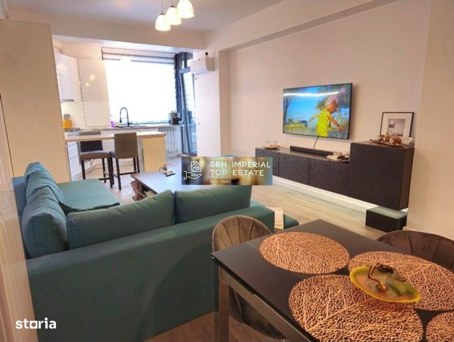 Apartament 2 camere Stefan Building Azimuth Vedere laterală la mare