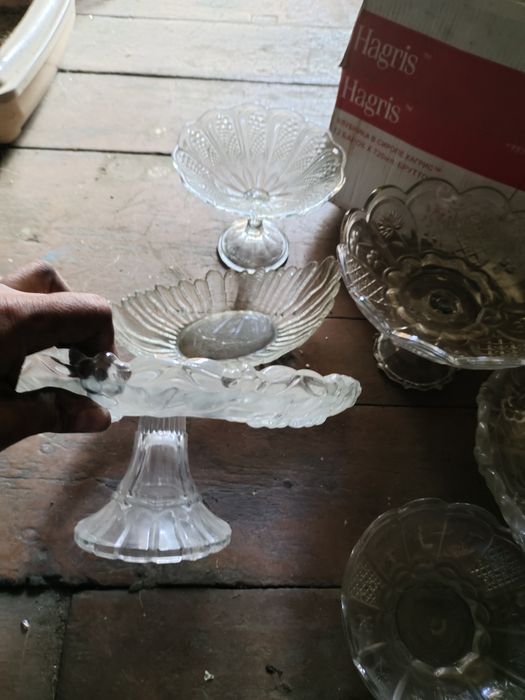 Ваза хрустальная