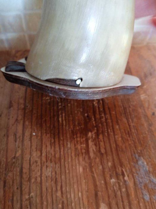 Фигура - Пингвин от рог (14,5 см)