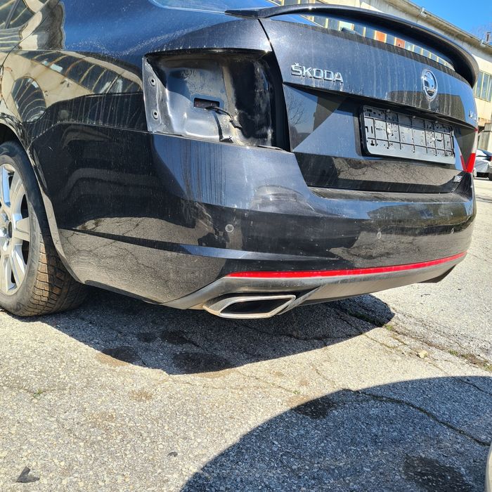 Задна броня шкода октавия 3 врс octavia vrs