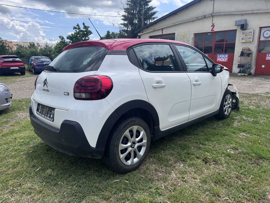 Spate complet haion  lampa stop dreapta armatura intaritura bara suport bara Citroen C3 2017-2024