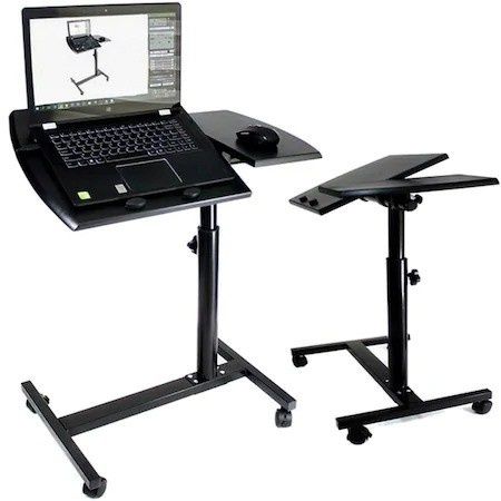 Măsuta laptop reglabila cu roti-mini birou/masa laptop pe roti