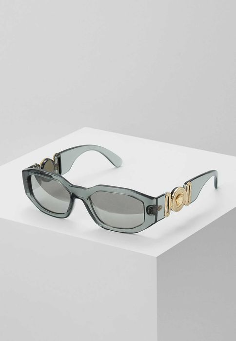 Ochelari de soare VERSACE - unisex, transparent grey (gri transparent)