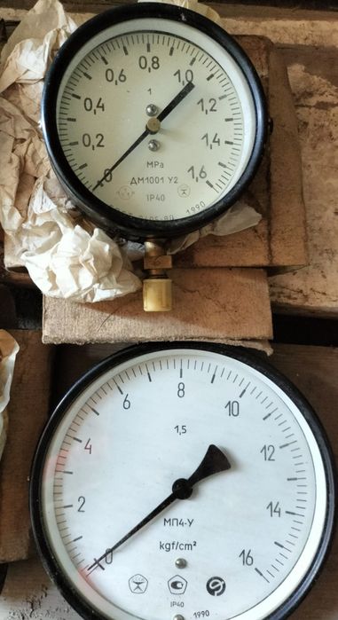 Манометры советские качественные