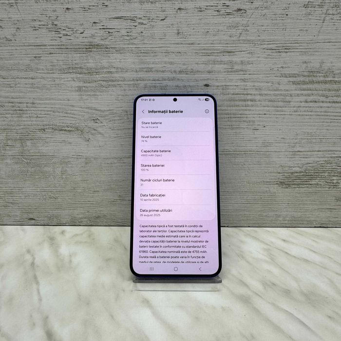 Samsung S25 Plus 256/12GB Navy Zeus Amanet Vitan 2691