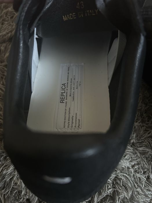 Black Maison margiela gats