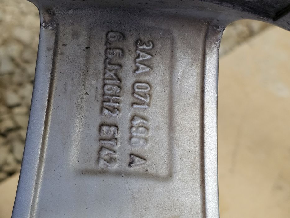 JANTE 5X112 ,6,5J. Et42 R 16 Vw ,Mercedes ,Audi , etc .. De vânzare