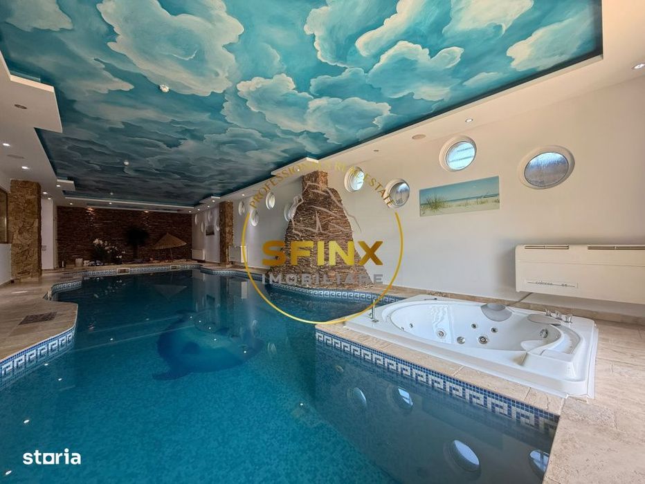 Casa cu vedere la lac |  Ideala evenimente | Piscina interioara | Sala