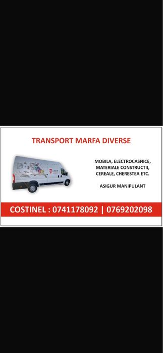 Transport marfă în Craiova și în țară