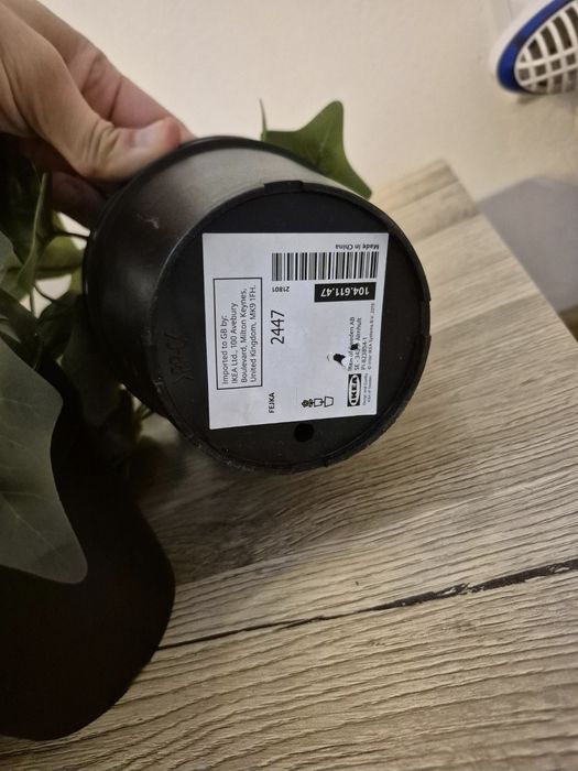 6 x Fejka Ikea plantă artificială iedera,interior/exterior/suspendată