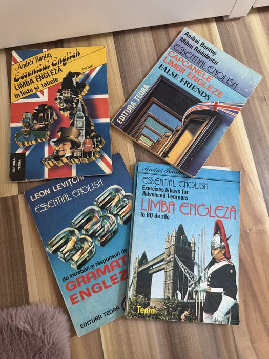 Manuale-carti pentru exercitii Engleza