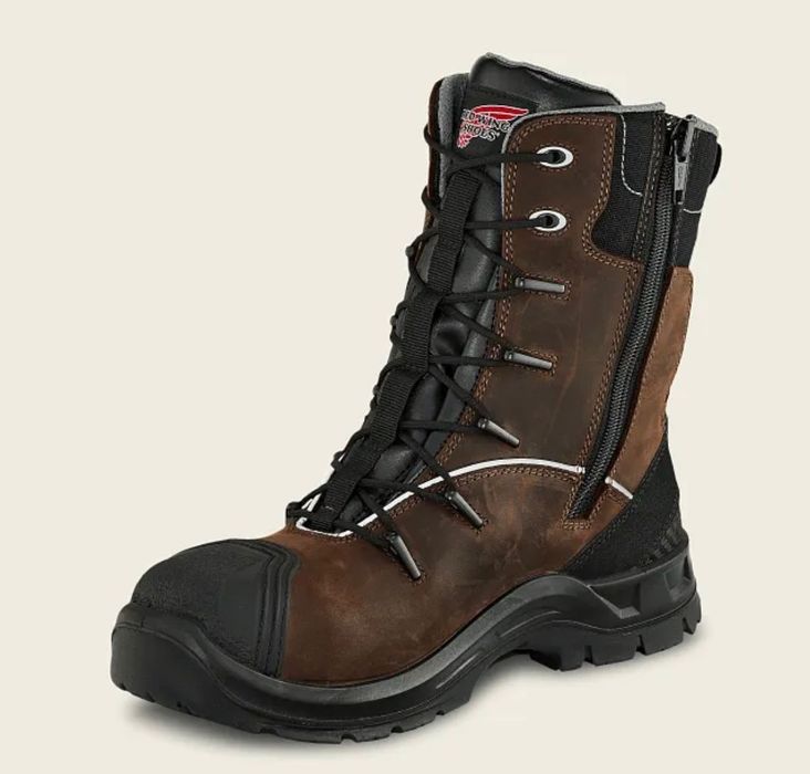 Red wing boots, size 43, made in italy