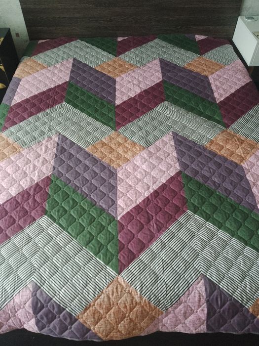 Ново двулицево шалте/кувертюра 200/210