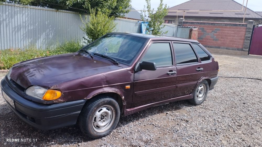 Лада 2114  бордовый