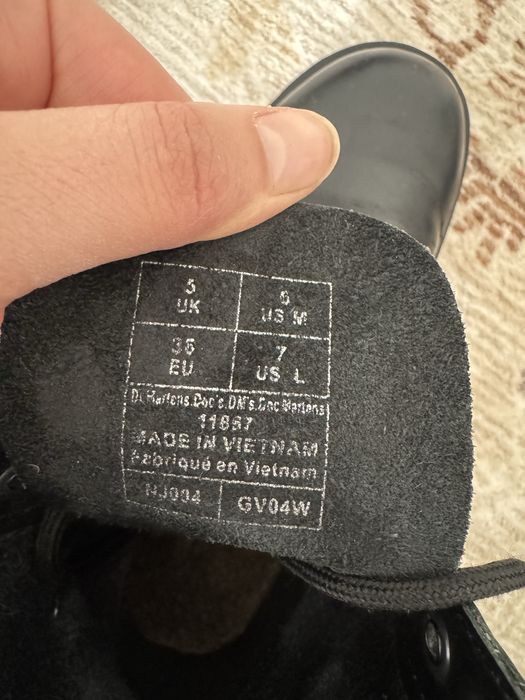Кожаные ботинки Dr. Martens
