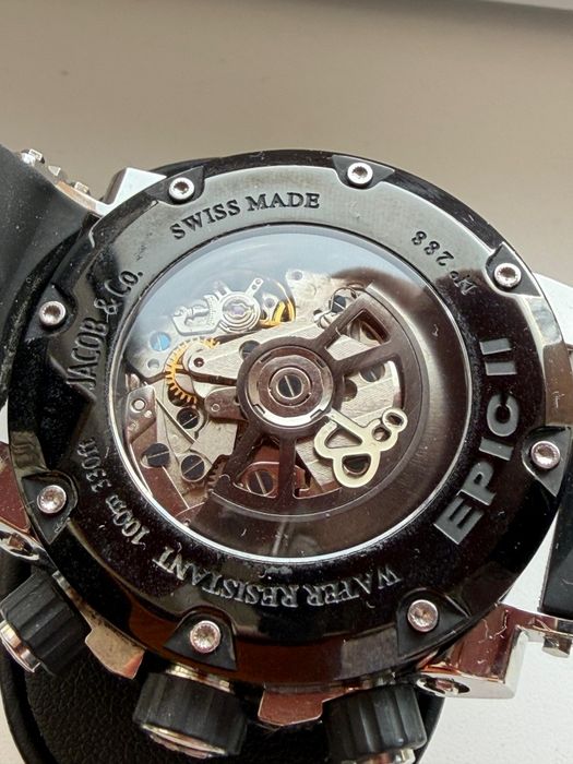 Jacob & Co. Epic II Chronograph – Ediție "Nero"