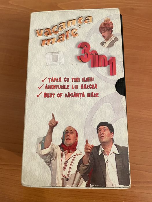 Vacanța Mare 3/1. Trei casete video.Vhs