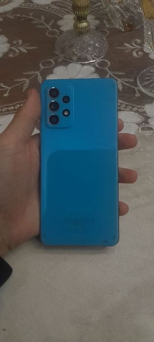 Samsung a52 
128gb 
Karobka+dakument 
Aybi orga krishkasi singan va 2-
