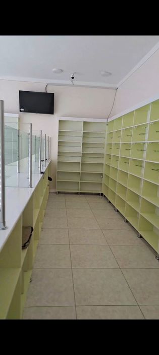 Apteka uchun mebel vitirina shkaf akrildan yasalgan