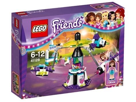 Ново LEGO® Friends Пътуване в космоса в увеселителния парк 41128
