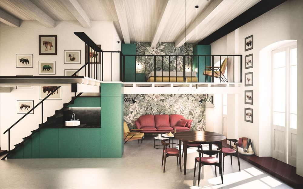 Антресольный этаж