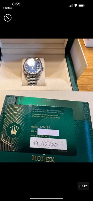 Rolex datejust 41 126334