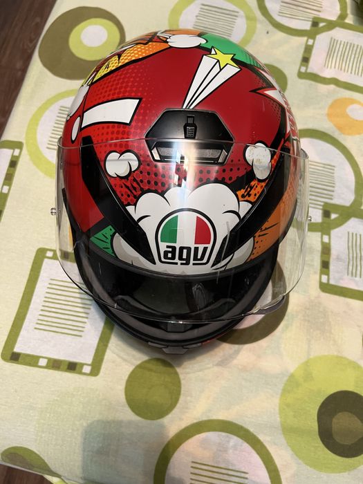 Casca agv k3 cu mici zgarieturi