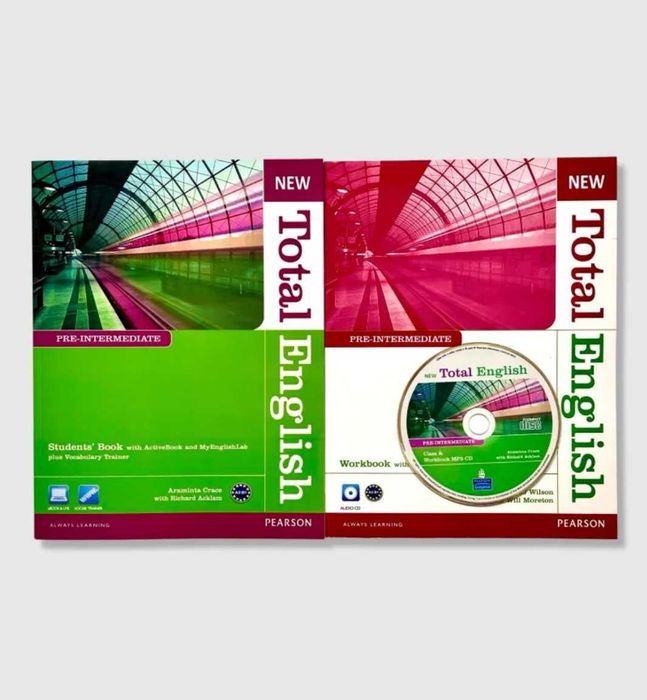 Доставка. New Total English Starter, Advanced, Elementary Intermediate