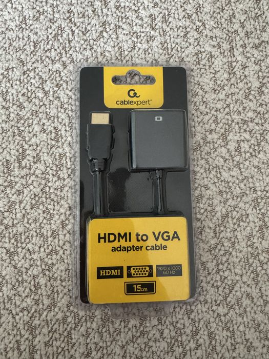 Переходник HDMI → VGA (адаптер)Cablexpert