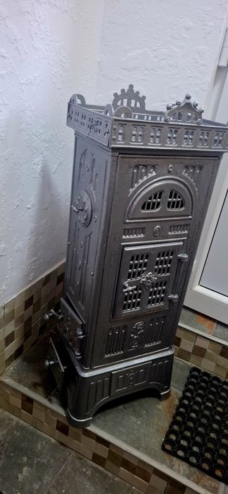 Soba din fonta vintage anii 1900