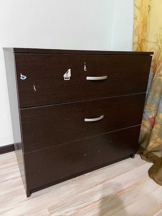 Комод ИКЕА, Б/У. Коричневый