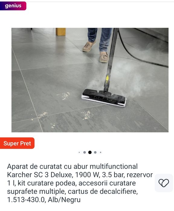 Mop elctric Karcher